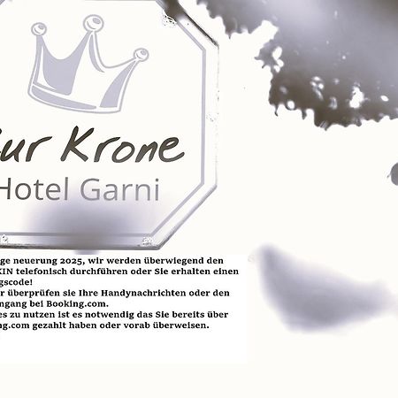 Hotel Garni Und Apartments Zur Krone Hilpoltstein Buitenkant foto