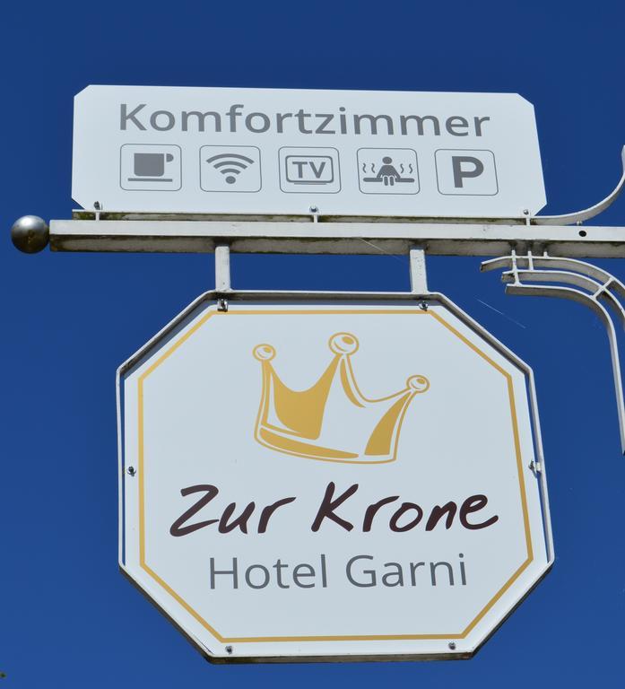 Hotel Garni Und Apartments Zur Krone Hilpoltstein Buitenkant foto